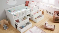 FLEXA Beds With Drawers|Single Beds*Single bed