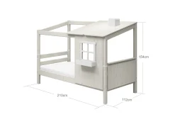 FLEXA House Bed Parts|House Beds*Single bed w. 1/2 Classic House