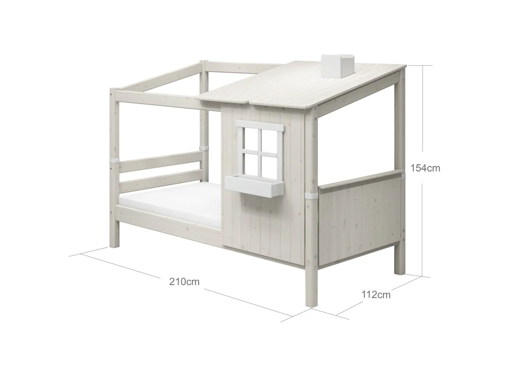 FLEXA House Bed Parts|House Beds*Single bed w. 1/2 Classic House