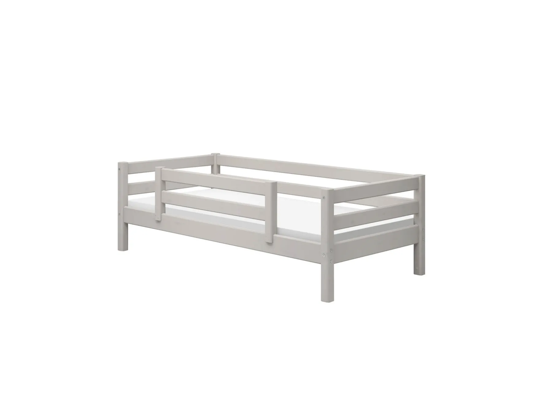 FLEXA Single Beds*Single bed w. centered safety rail