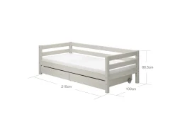 FLEXA Rebuild|Beds With Drawers*Single bed with 2 drawers