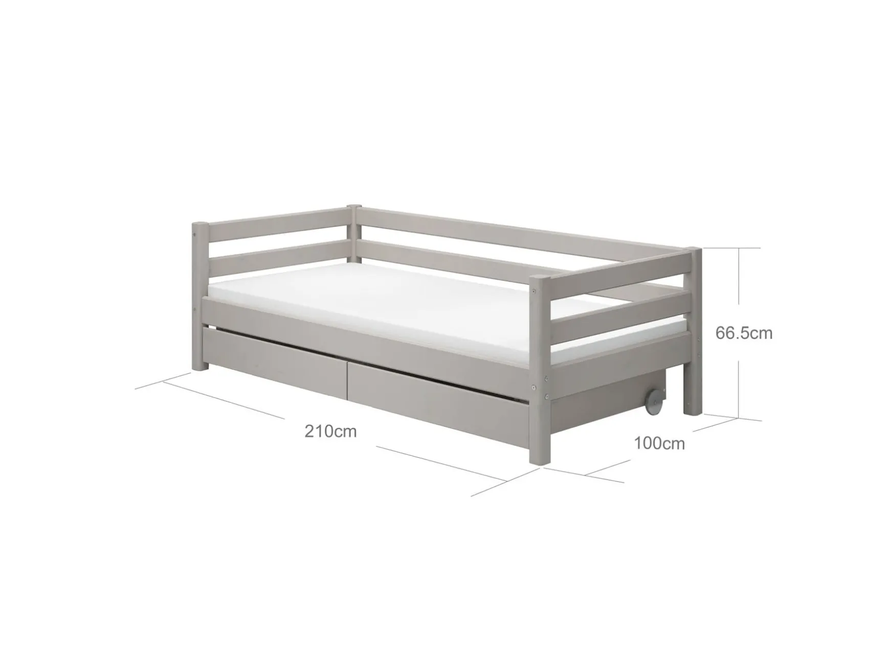 FLEXA Beds With Drawers|Single Beds*Single bed with 2 drawers