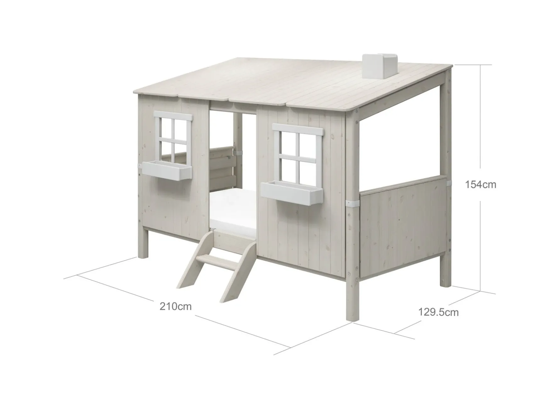 FLEXA House Bed Parts|House Beds*Single bed with Classic House
