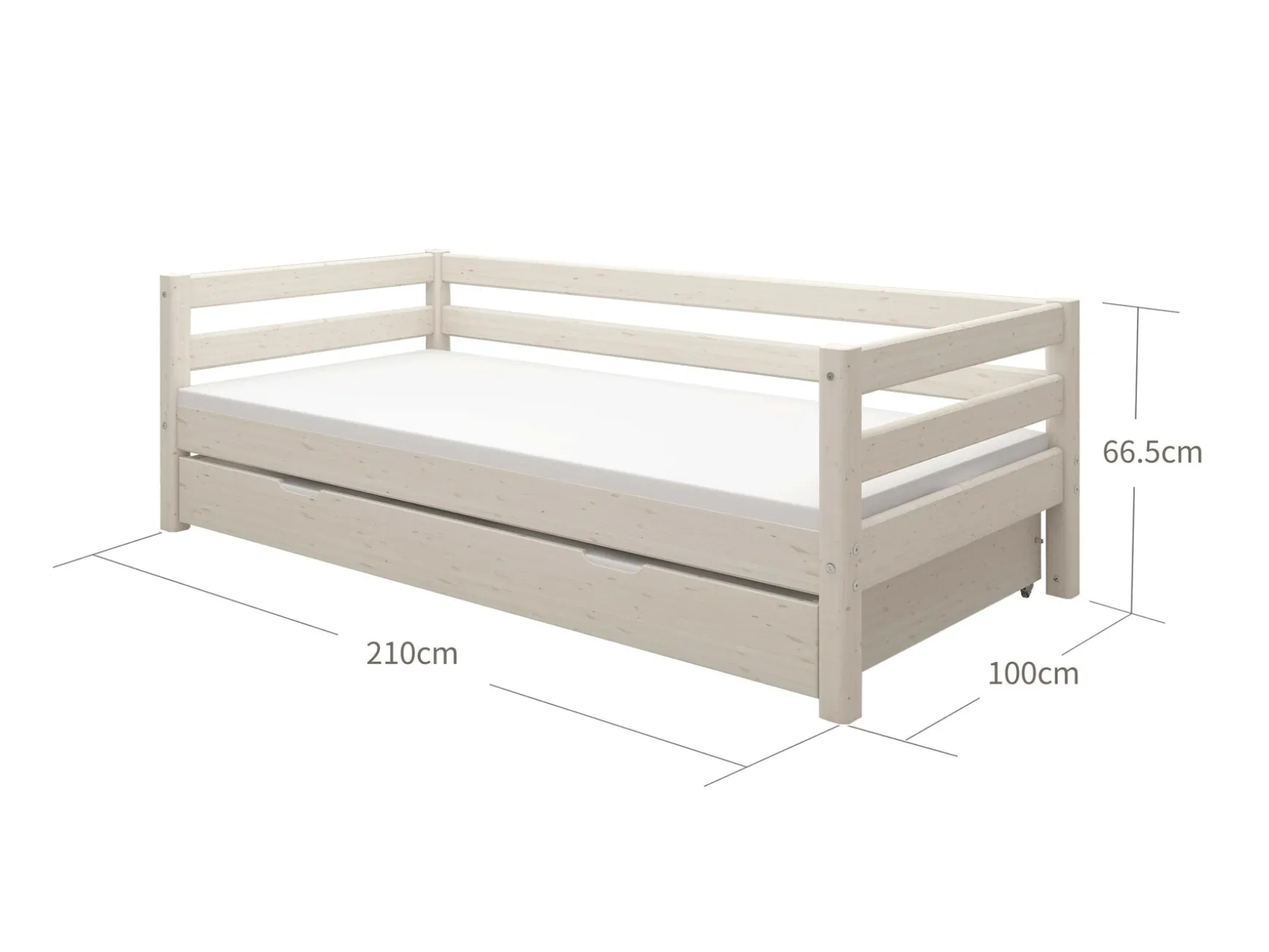 FLEXA Single Beds|Beds With Pull-Out Bed*Single bed with pull-out bed
