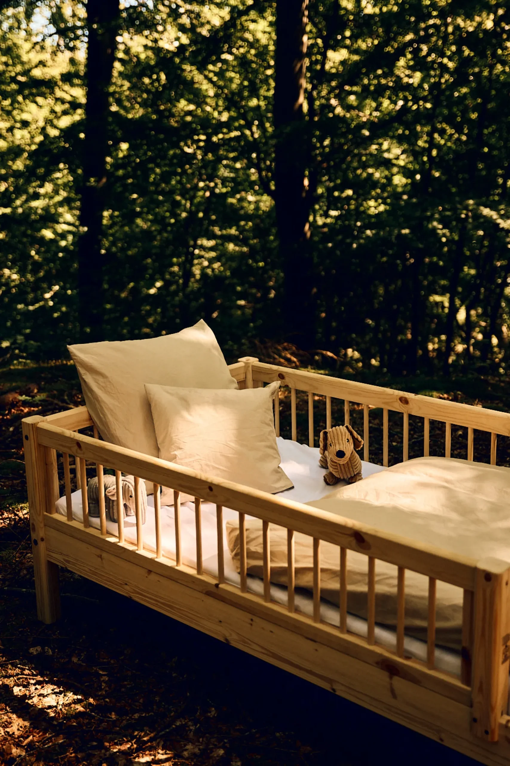 FLEXA Single Beds*Single bed with safety rail