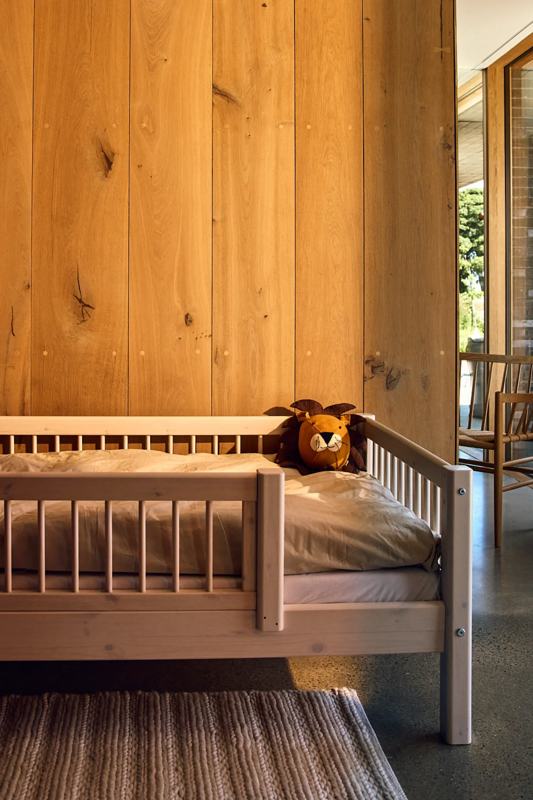 FLEXA Single Beds*Single bed with safety rail