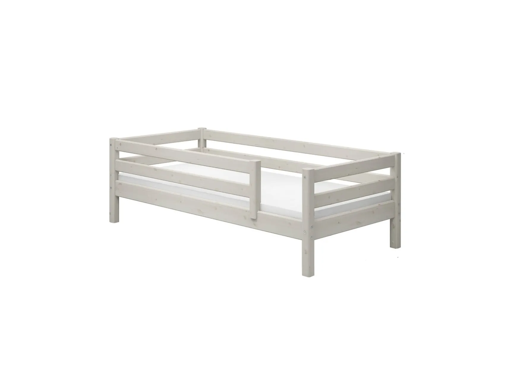 FLEXA Single Beds*Single bed with safety rail