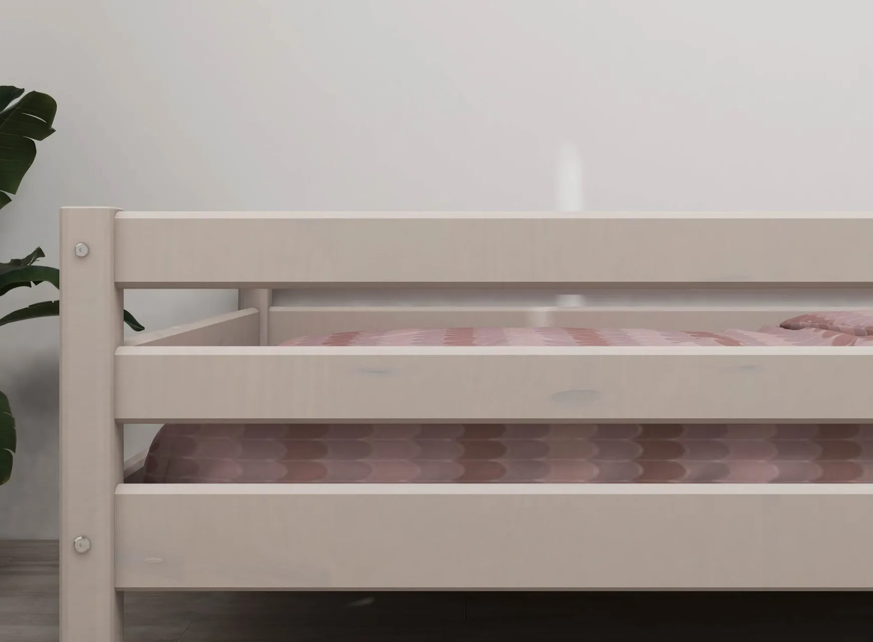 FLEXA Single Beds*Single bed with safety rail