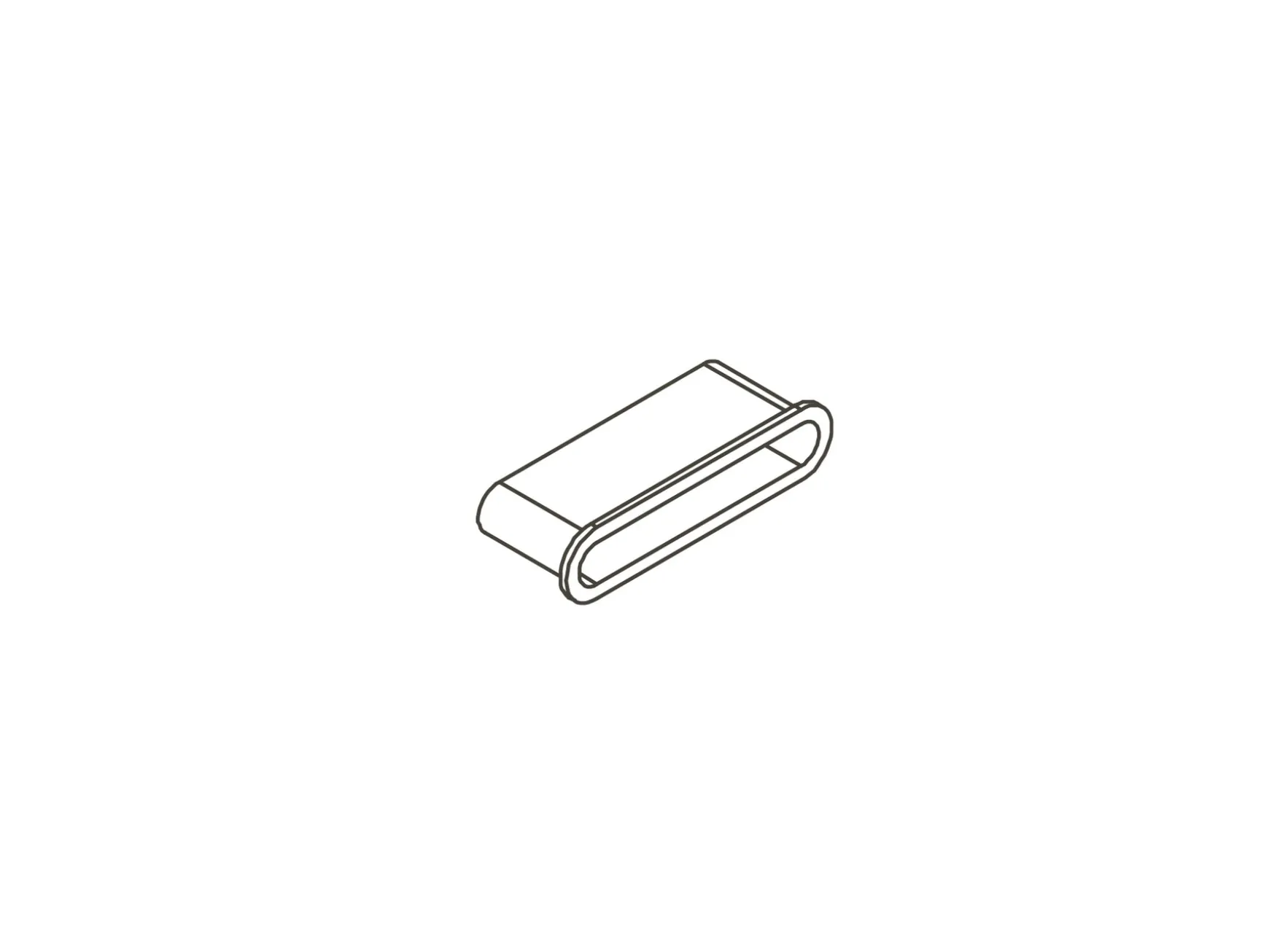 FLEXA Spare Parts And Fittings*Slat end caps – bag of 30 pieces