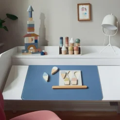 FLEXA Desk Accessories*STUDY Desk pad, Frosty Blue, 66x43 cm