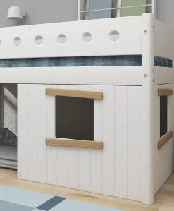 FLEXA House Bed Parts*Treehouse Bed Fronts, oak frame