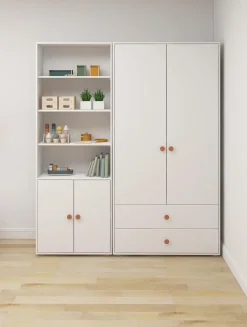 FLEXA Wardrobes*Wardrobe, 2 doors + 2 drawers
