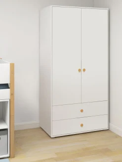 FLEXA Wardrobes*Wardrobe, 2 doors + 2 drawers