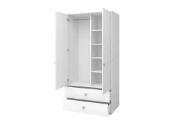 FLEXA Wardrobes*Wardrobe, 2 doors + 2 drawers