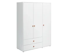 FLEXA Wardrobes*Wardrobe, 3 doors + 2 drawers