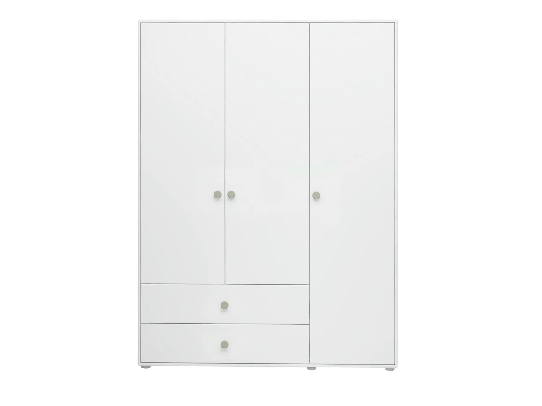 FLEXA Wardrobes*Wardrobe, 3 doors + 2 drawers