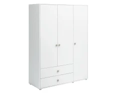 FLEXA Wardrobes*Wardrobe, 3 doors + 2 drawers