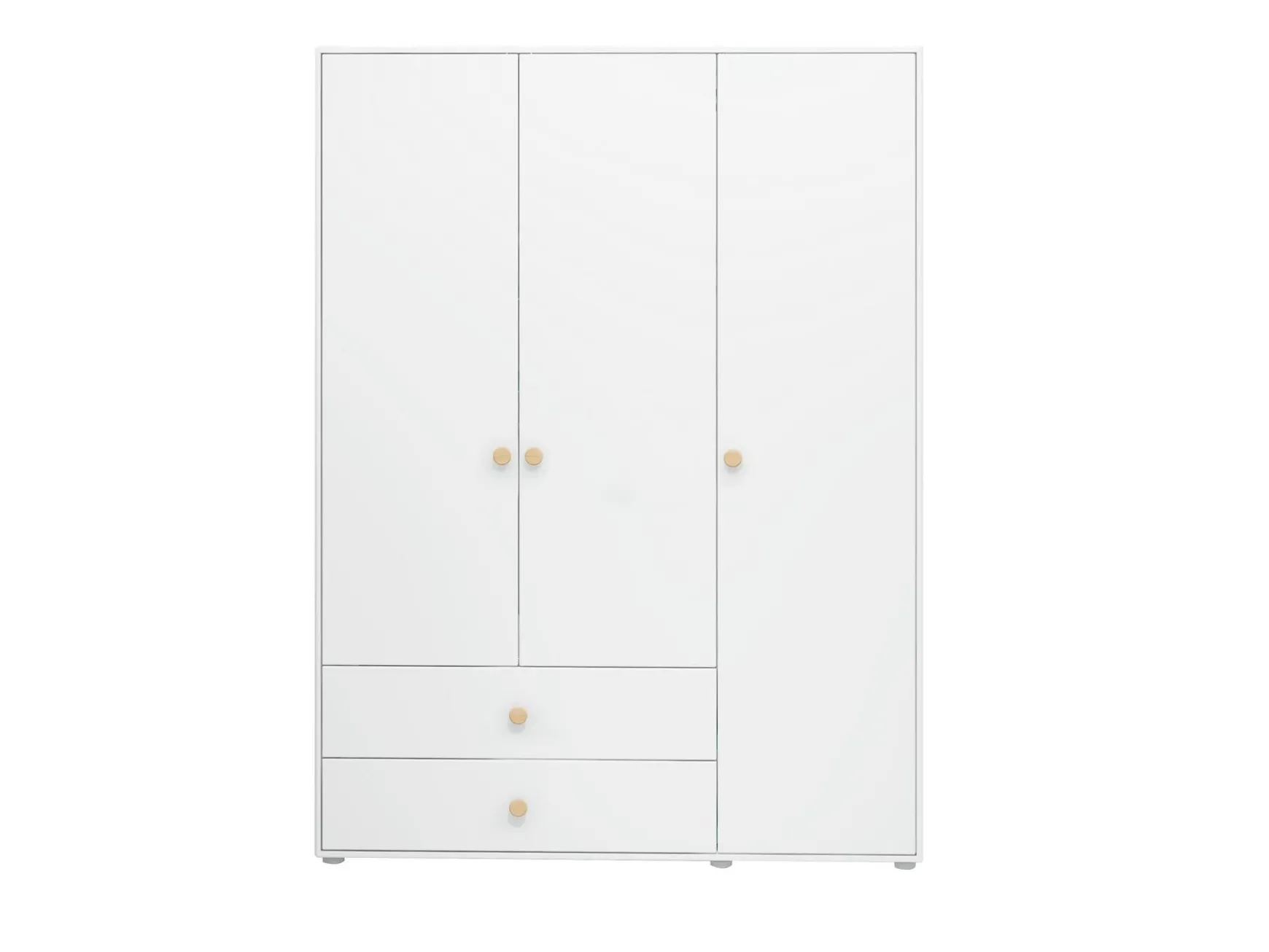 FLEXA Wardrobes*Wardrobe, 3 doors + 2 drawers