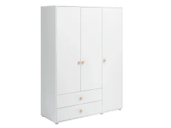 FLEXA Wardrobes*Wardrobe, 3 doors + 2 drawers