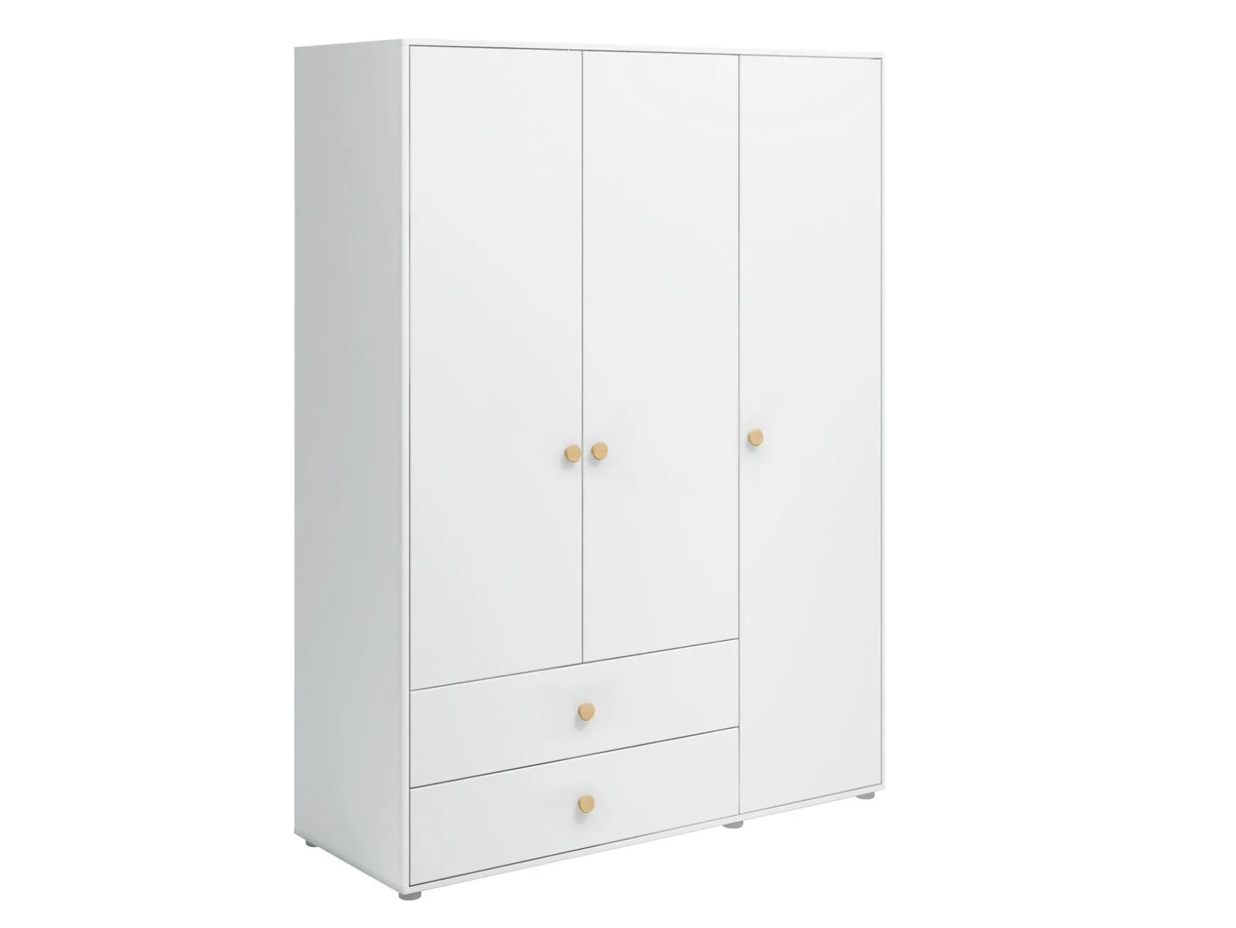 FLEXA Wardrobes*Wardrobe, 3 doors + 2 drawers