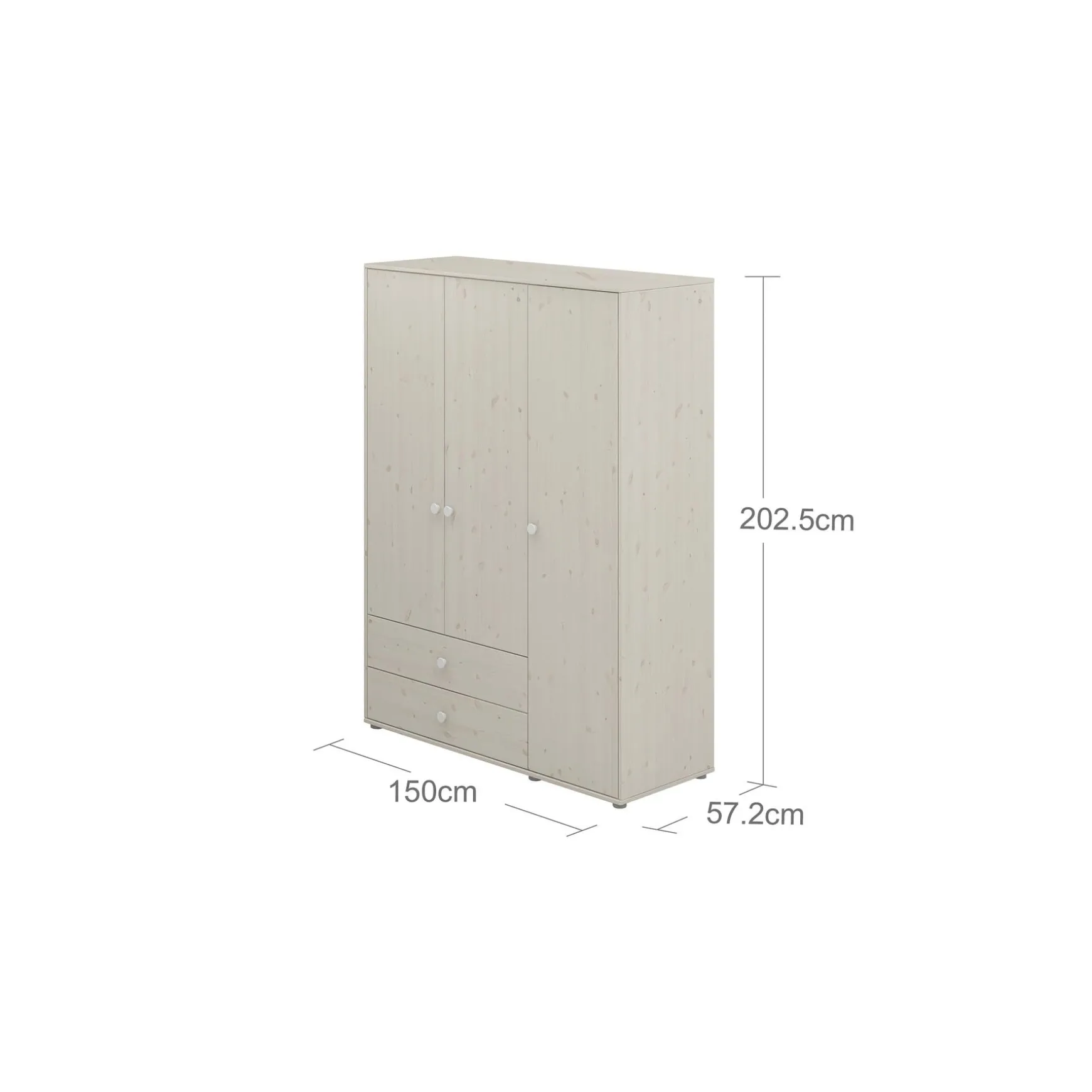 FLEXA Wardrobes*Wardrobe, extra high
