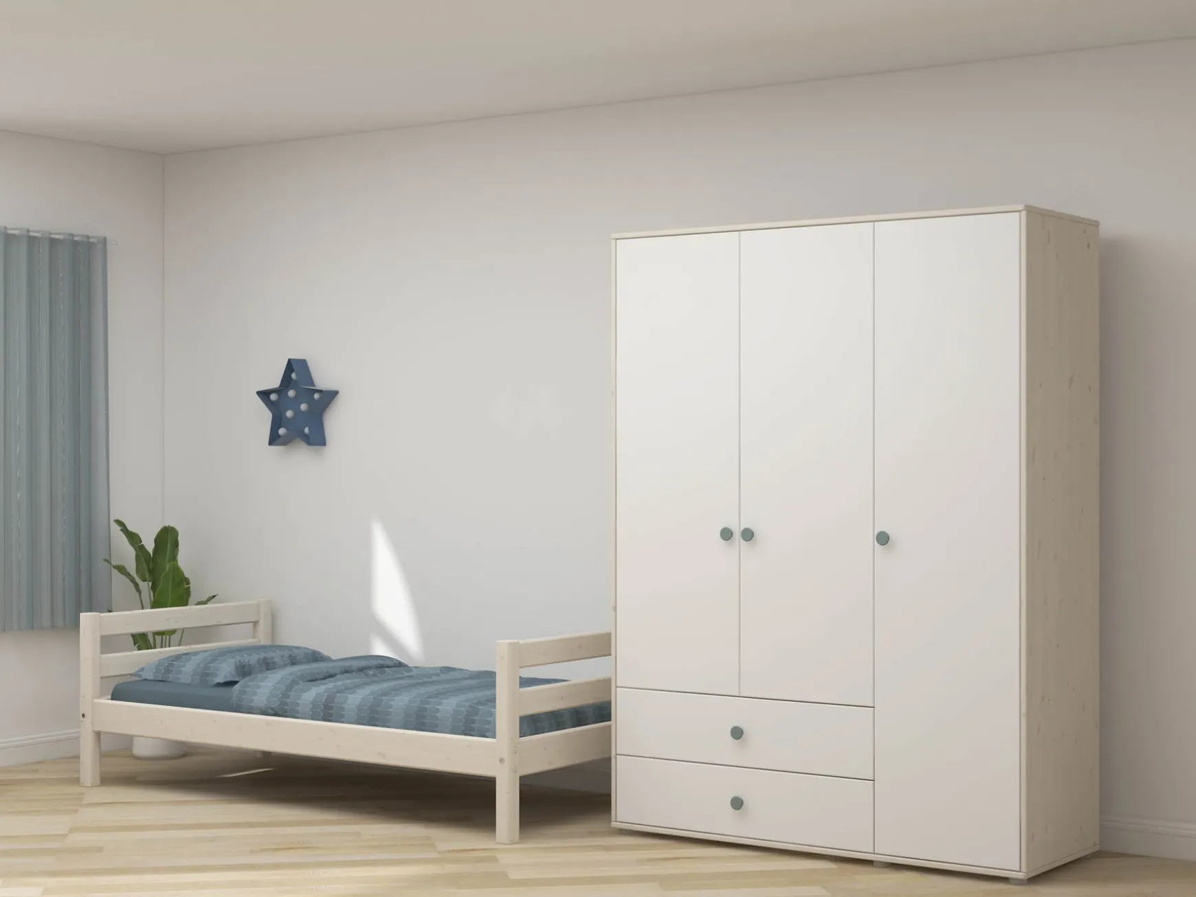 FLEXA Wardrobes*Wardrobe, extra high