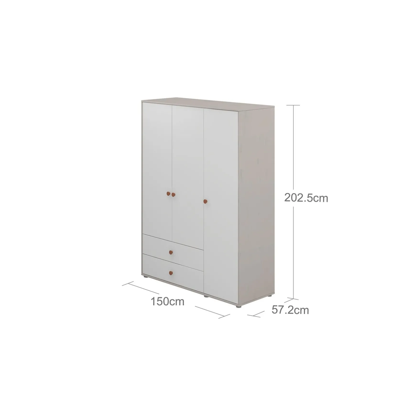 FLEXA Wardrobes*Wardrobe, extra high