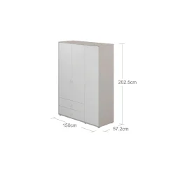 FLEXA Wardrobes*Wardrobe, extra high