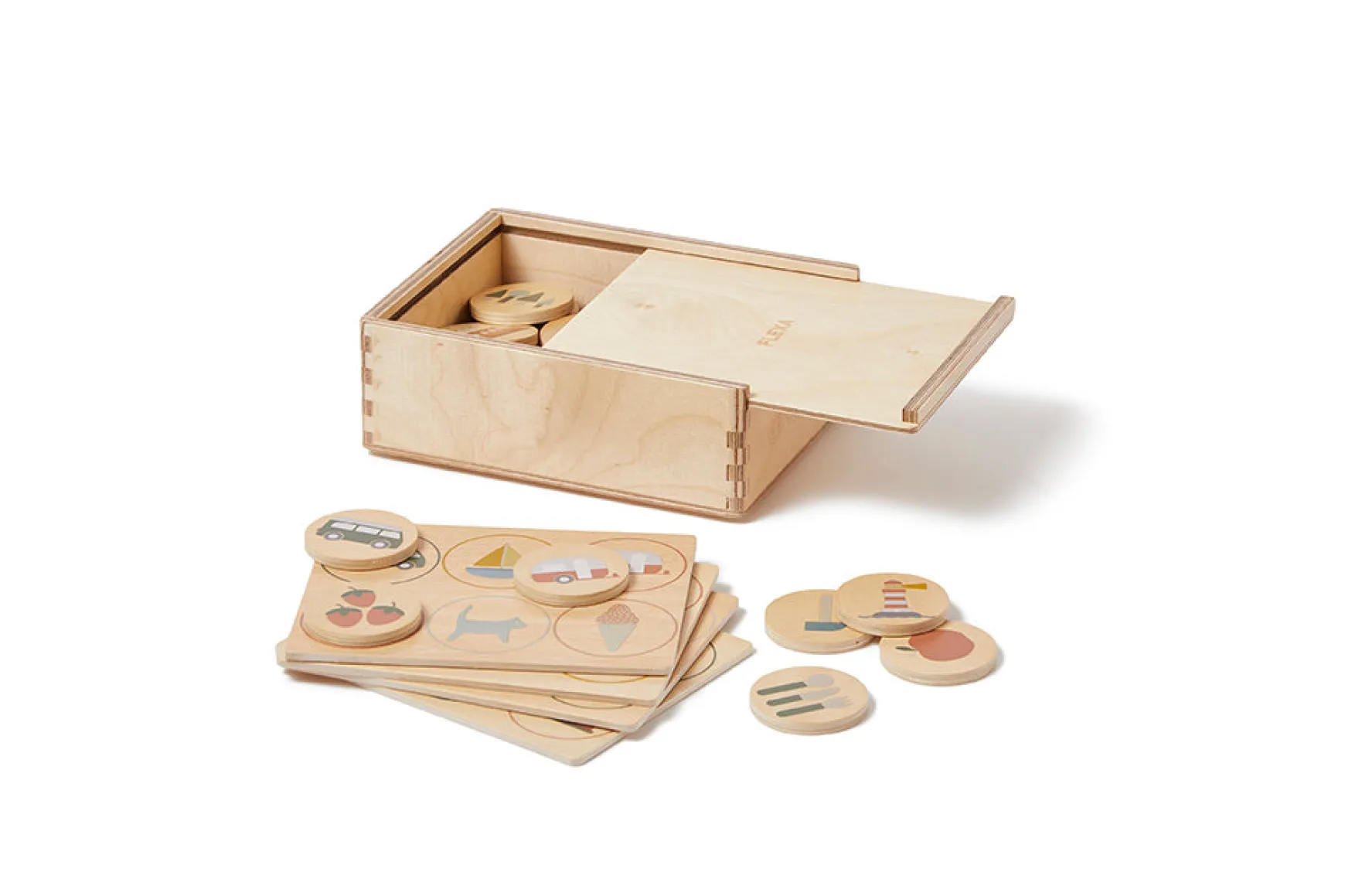 FLEXA 6 Years Old|5 Years Old*Wooden Picture Lotto