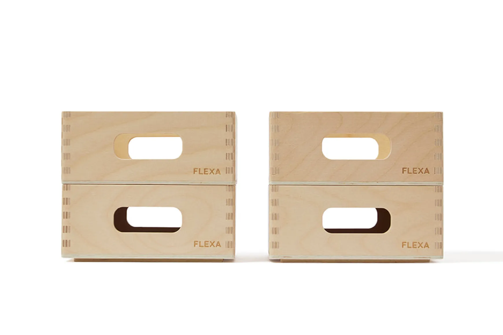 FLEXA 6 Years Old|5 Years Old*Wooden Storage Box Set - mini